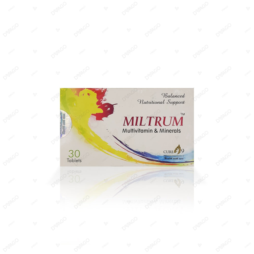 Miltrum Tablets (1 Box = 3 Strips) (1 Strip = 10 Tablets)