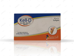 Kell D Softgel Capsules (1 Box = 3 Strips) (1 Strip = 10 Capsules)