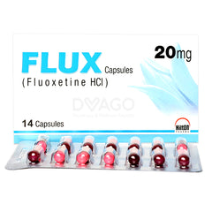 Flux Capsules 20mg (1 Box = 1 Strips) (1 Strip = 14 Capsules)