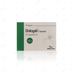 DOLOGAB 100 MG 14 Capsules