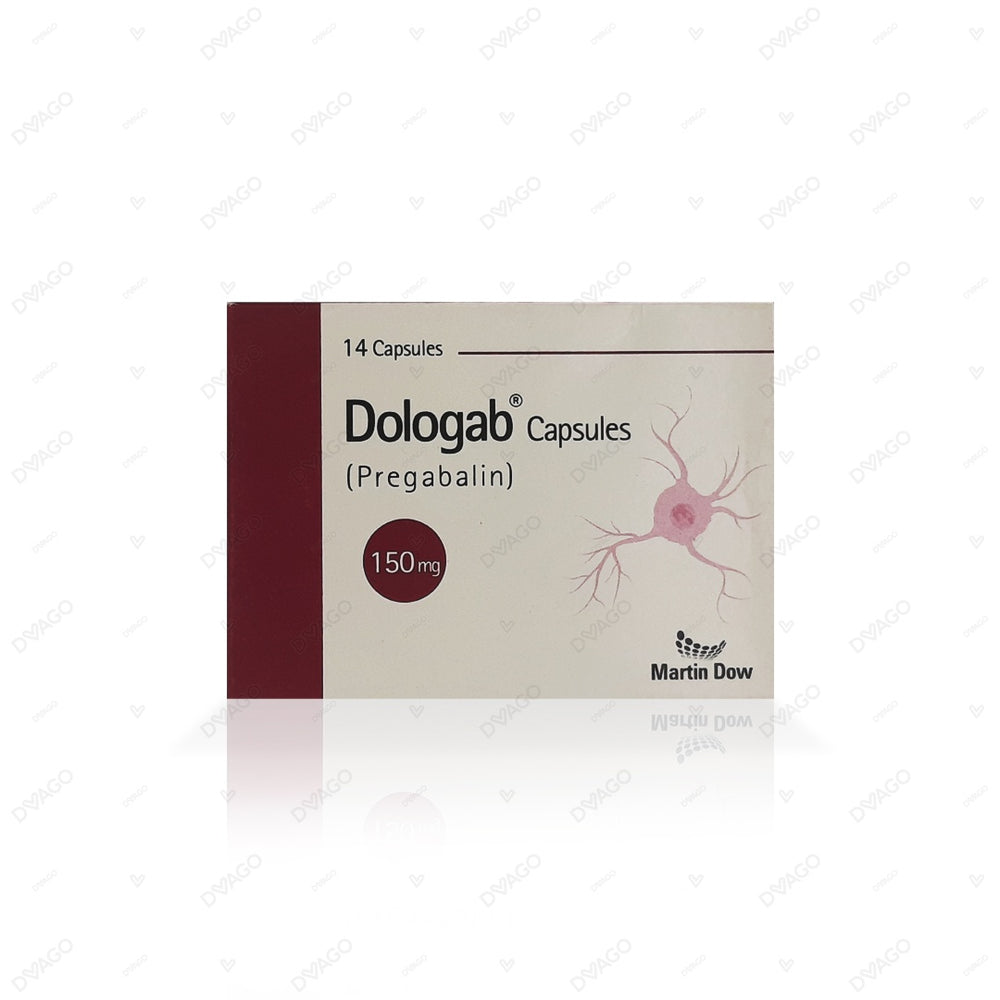 DOLOGAB 150 MG 14 Capsules