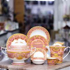 DINNER SET ROYAL BISTRO 85PC 85-654P Default Title - MamasJan Crockery