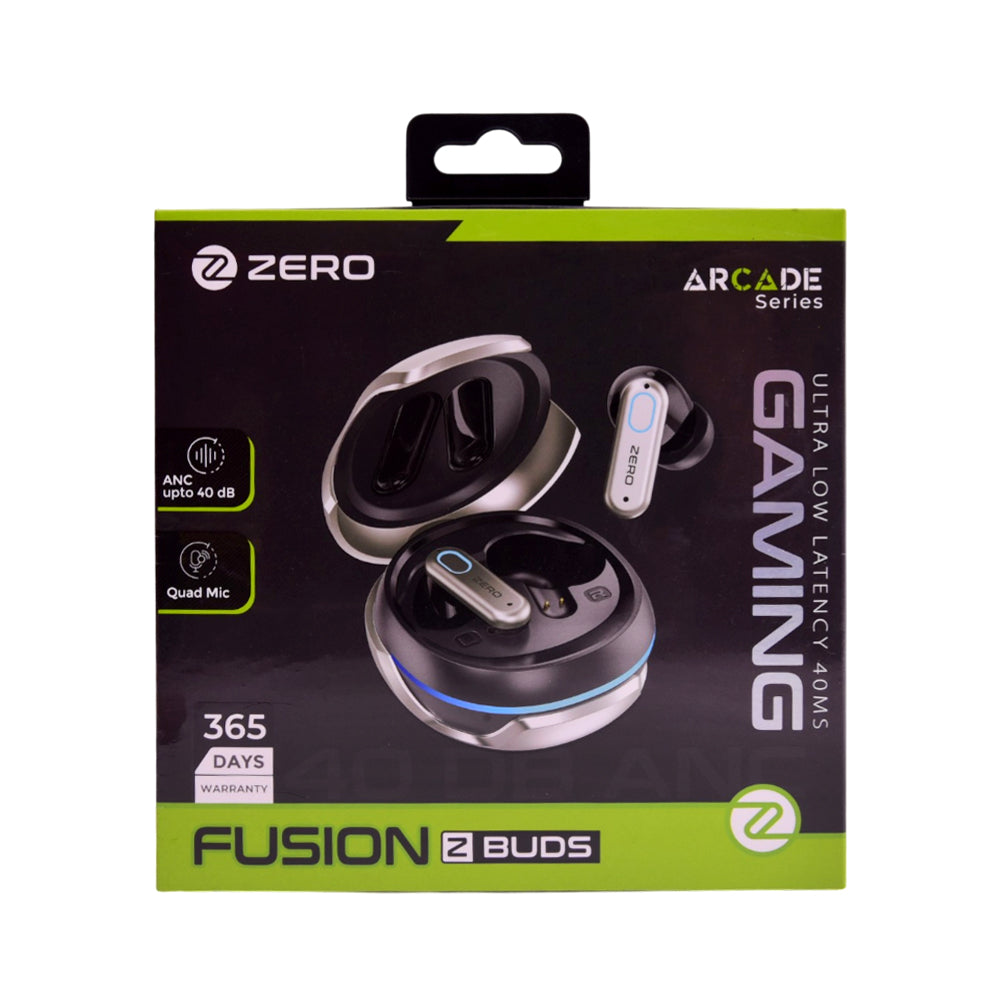 ZERO FUSION Z BUDS SILVER BLACK Default Title - MamasJan Gift counter