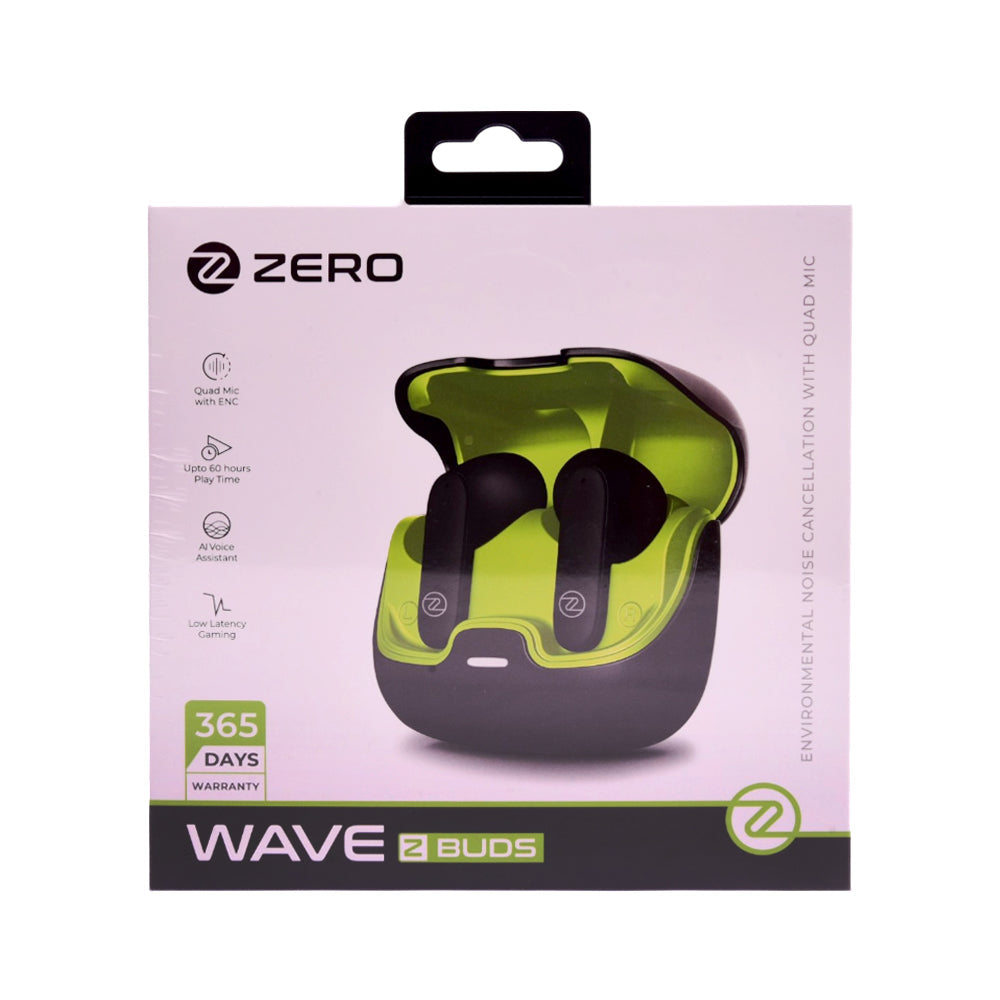ZERO WAVE Z BUDS BLACK SILVER Default Title - MamasJan Gift counter