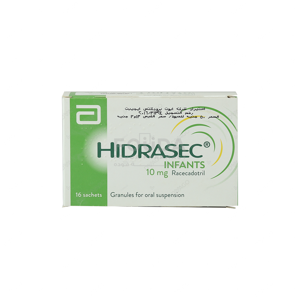 Hidrasec Sachets 10mg (1 Box = 16 Sachets)