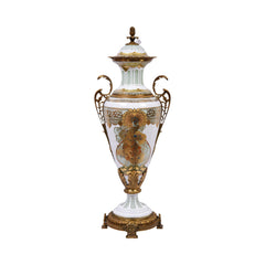 BOWL CANDY CRYSTAL BRASS E22004-2 PCT01-1 BASIC Default Title - MamasJan Decoration