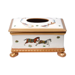TISSUE BOX PORCELAIN HCH35-11.5-303 BASIC Default Title - MamasJan Décor