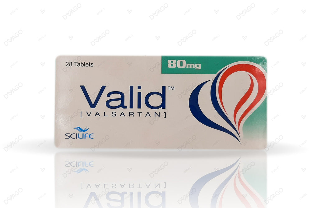 Valid Tablets 80mg (1 Box = 2 Strips) (1 Strip = 14 Tablets)