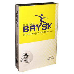 Brysk Tablets 20mg (1 Box = 2 Strips) (1 Strip = 10 Tablets)