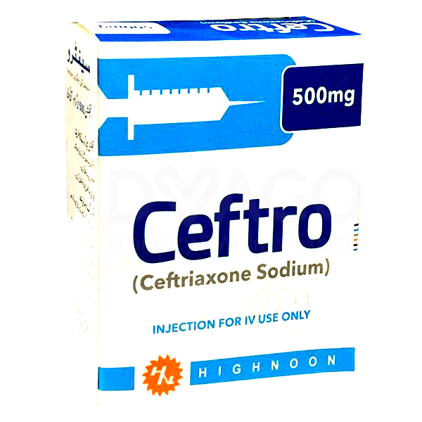 Ceftro Iv/Im Injection 500mg (1 Box = 1 Injection)