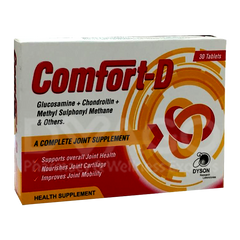 Comfort-D Tablets (1 Box = 3 Strips) (1 Strip = 10 Tablets)
