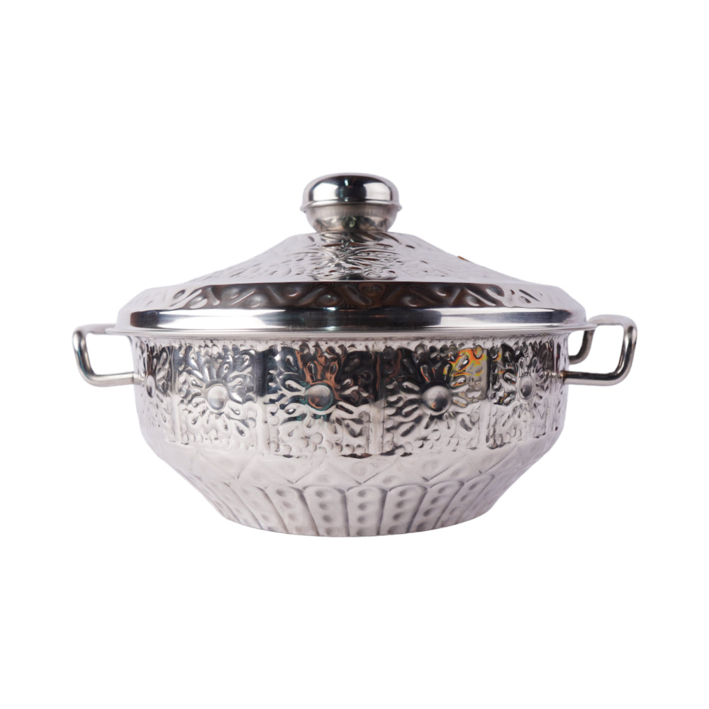 HOT POT SHAHI STEEL SMALL BASIC Default Title - MamasJan Crockery