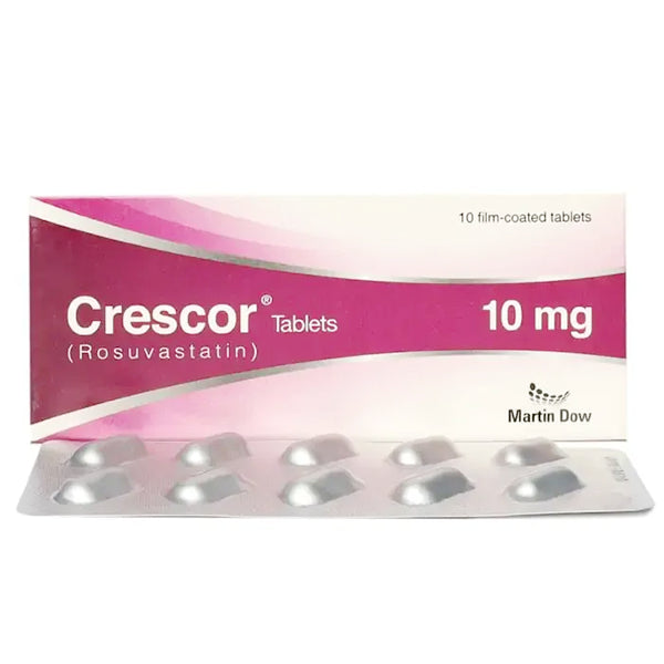Crescor Tablets 10mg (1 Box = 1 Strip)(1 Strip = 10 Tablets)