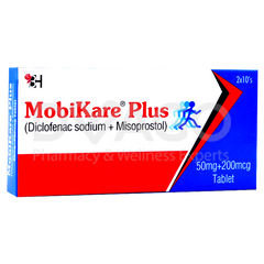 MOBIKARE PLUS 50/200MCG 20S