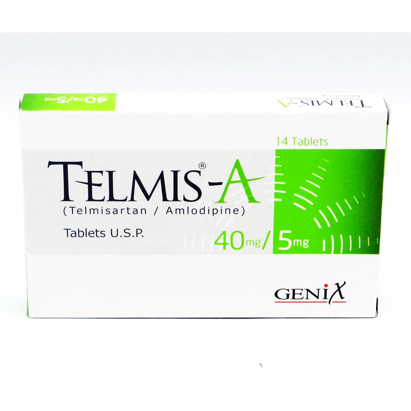 Telmis Tablets 40mg (1 Box = 1 Strip)(1 Strip = 14 Tablets)