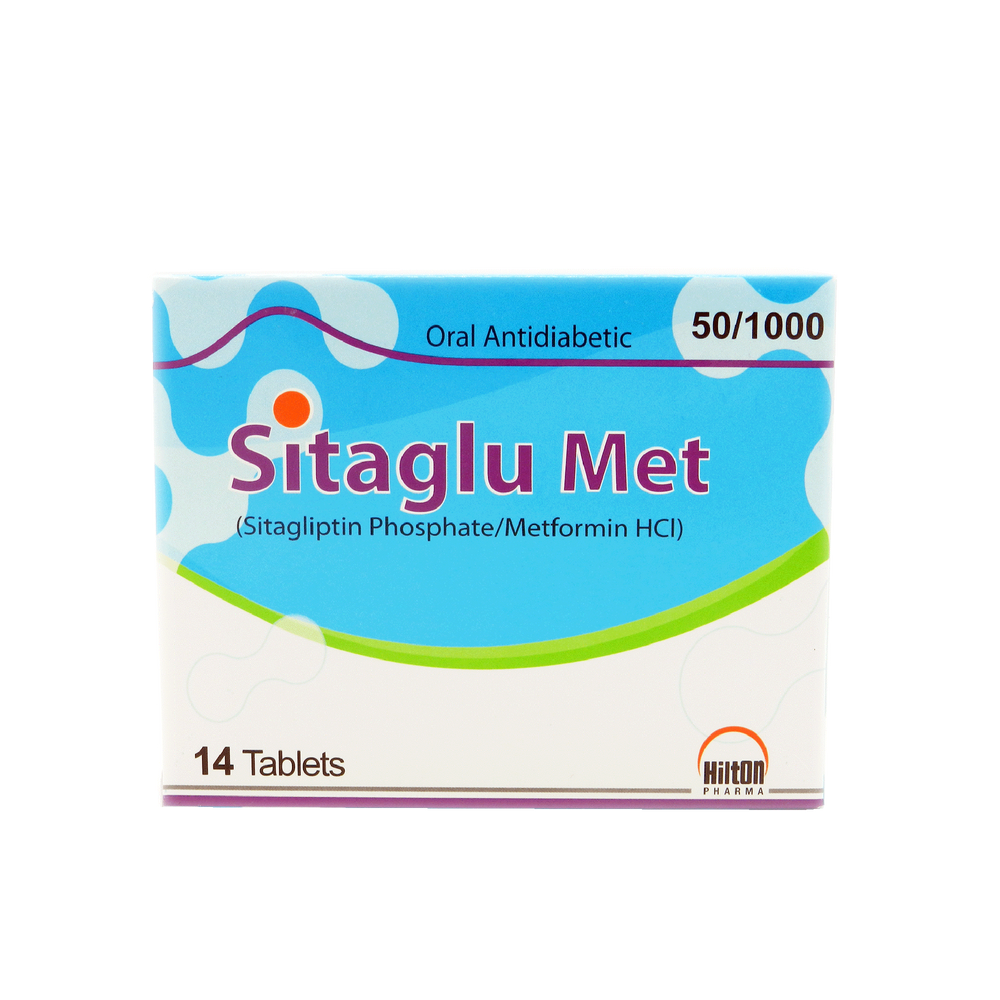 Sitaglu Met Xr Tablets 50mg/1000mg (1 Strip = 7 Tablets)