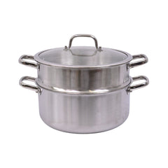DAGCHI WITH STEAMER OSFE HONEY COMB 28CM 0281 Default Title - MamasJan Crockery