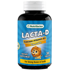 Nutrifactor Lacta-D Tablets (1 Bottle = 30 Tablets)