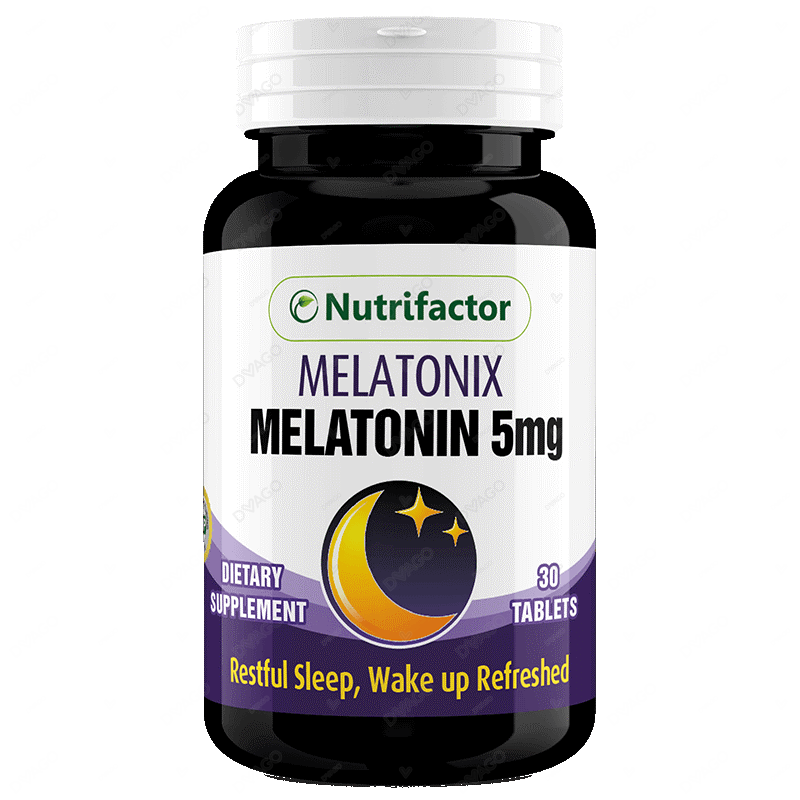 Nutrifactor Melatonix Tablets 5mg (1 Bottle = 30 Tablets)