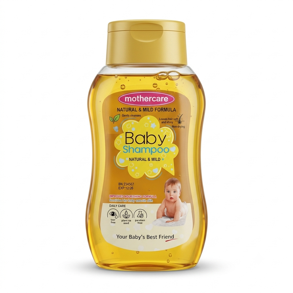 MOTHER CARE BABY SHAMPOO NATURAL & MILD 110 ML Default Title - MamasJan Grocery Nonfood