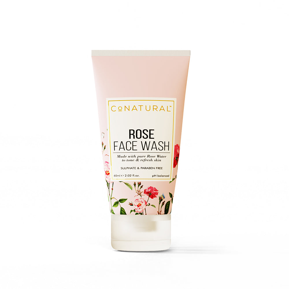 CO NATURAL ROSE FACE WASH Default Title - MamasJan Makeup