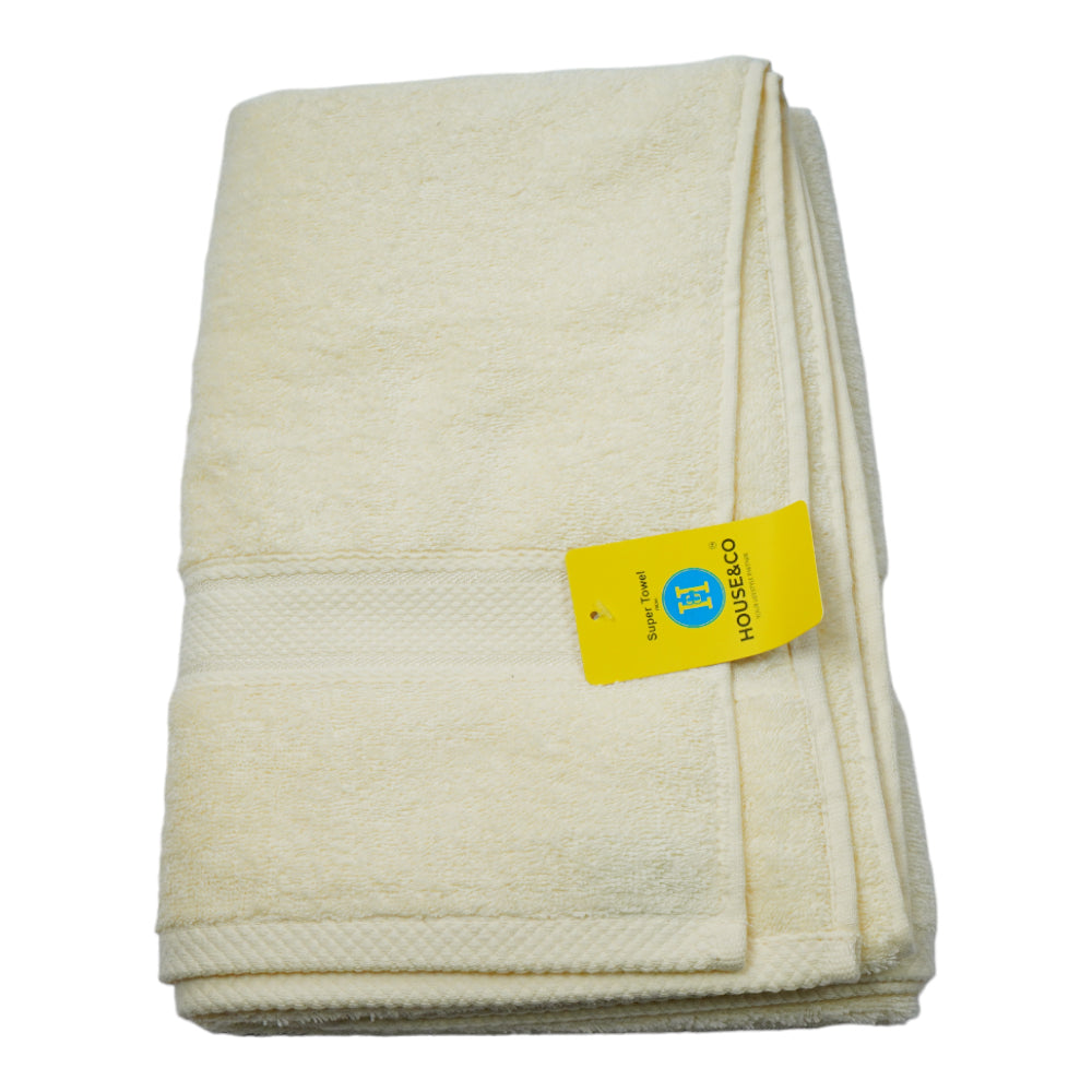 SUPER BATH TOWEL CREAM 70X140 CM Default Title - MamasJan s