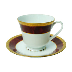 CUP & SAUCER NORITAKE M166 BASIC (Pack of 6) Default Title - MamasJan Crockery