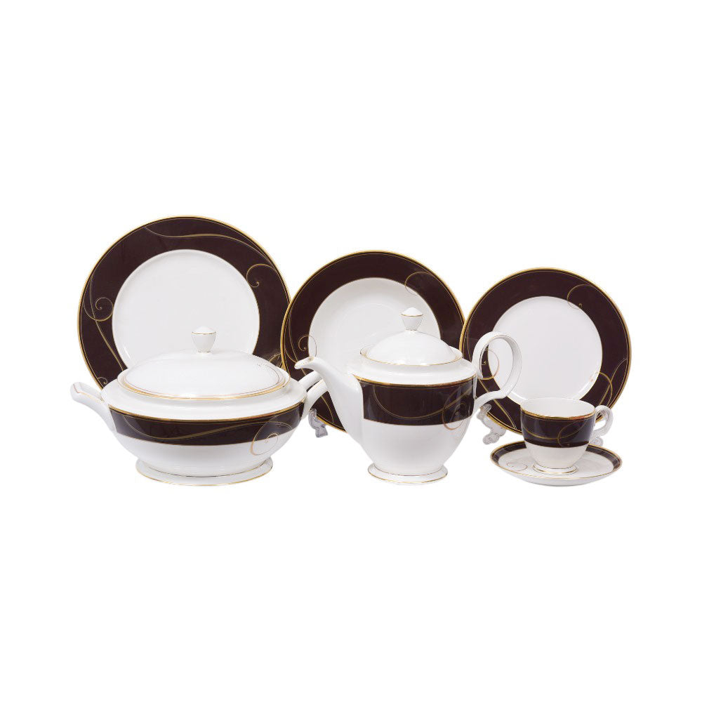 DINNER SET 98PC NORITAKE 9347 BASIC Default Title - MamasJan Crockery