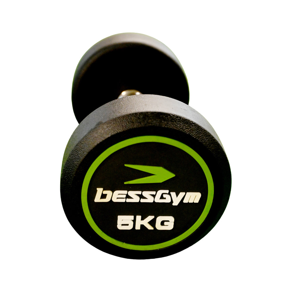 EXERCISE DUMBBELL IR 5 KG PRINT LM-4008 Default Title - MamasJan Sports & fitness