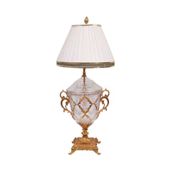 LAMP CRYSTAL BRASS H-L072-W EAC-151B1-20 BASIC Default Title - MamasJan Décor