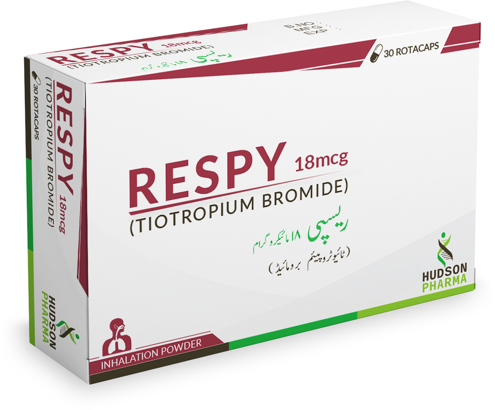 Respy Inh Dpi Capsules 18mcg (1 Box = 3 Strips) (1 Strip = 10 Capsules)