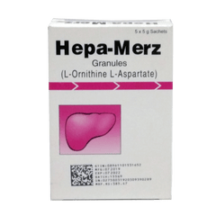 Hepa-Merz Granule Powder Sachets 5g (1 Box = 5 Sachets)