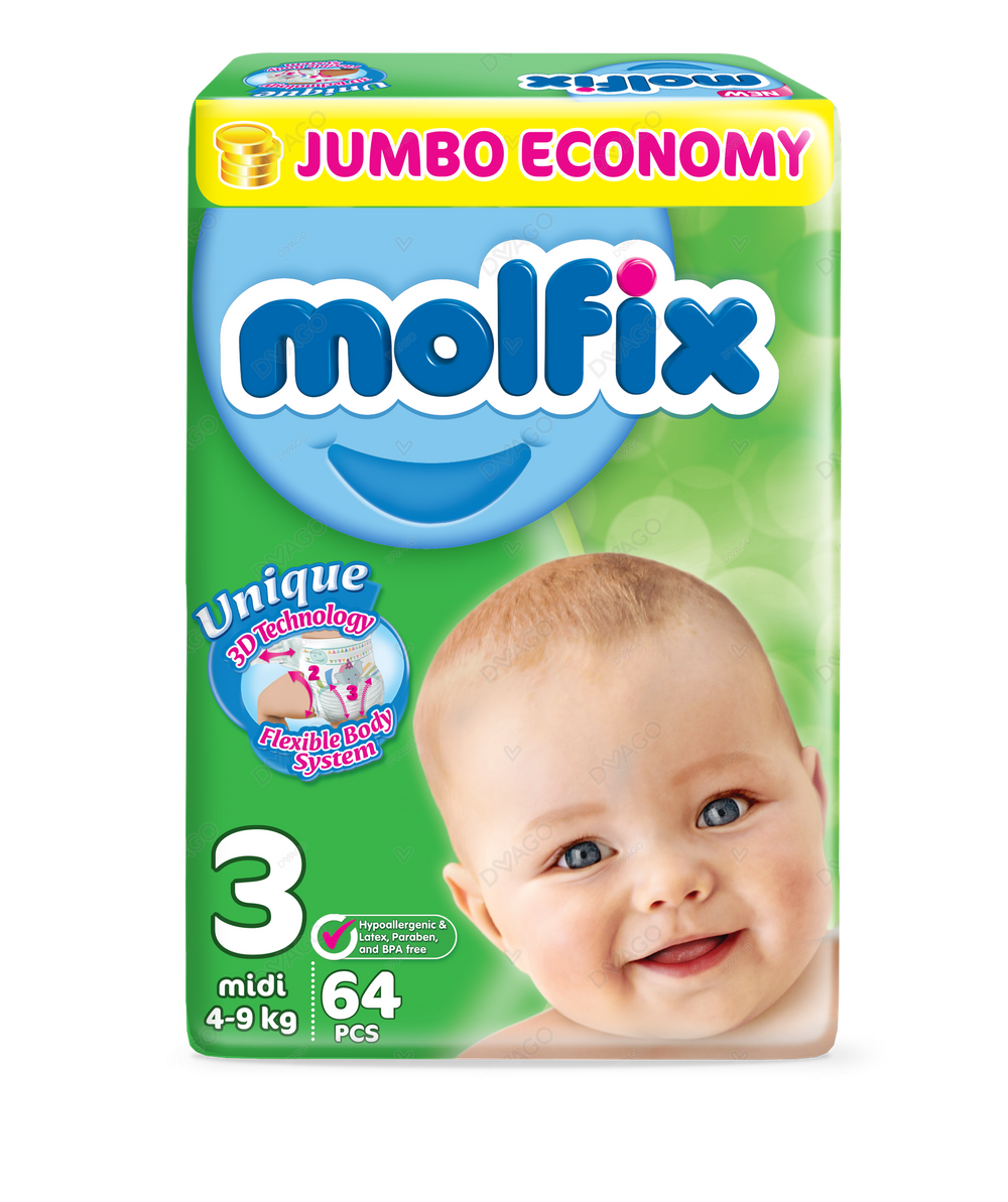 MOLFIX JUMBO PACK MIDI 64S