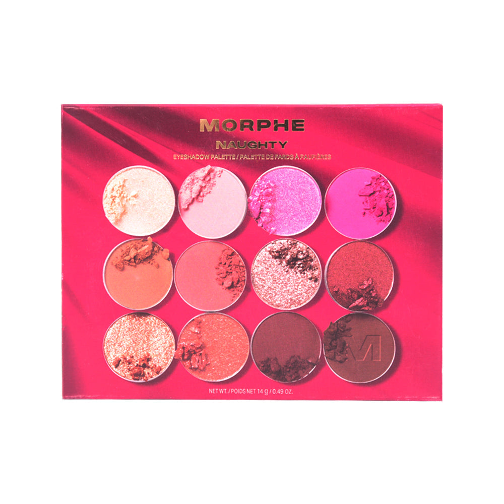 MORPHIE NAUGHTY EYESHADOW PALETTE 14G Default Title - MamasJan Makeup