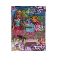 10081 SPARKLE GIRLZ FLORAL FAIRY GARDEN DOLL A.I Default Title - MamasJan Toys