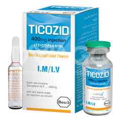 Ticozid Im/Iv Injection 400mg (1 Box = 1 Injection)
