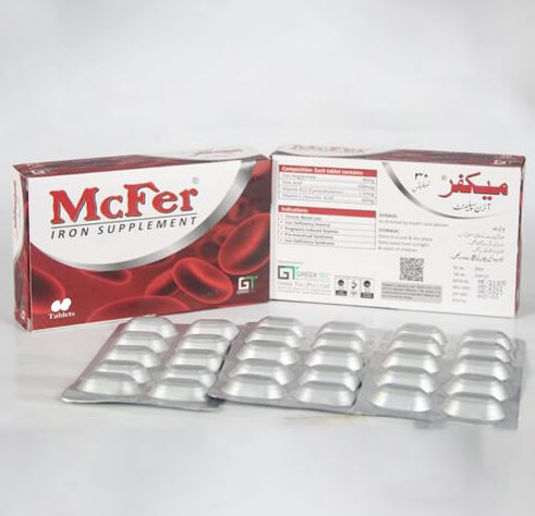 Mcfer Tablets (1 Strip = 10 Tablets)
