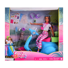 HGM55 BRB HOLIDAY FUN DOLL W-SCOOTER Default Title - MamasJan Toys