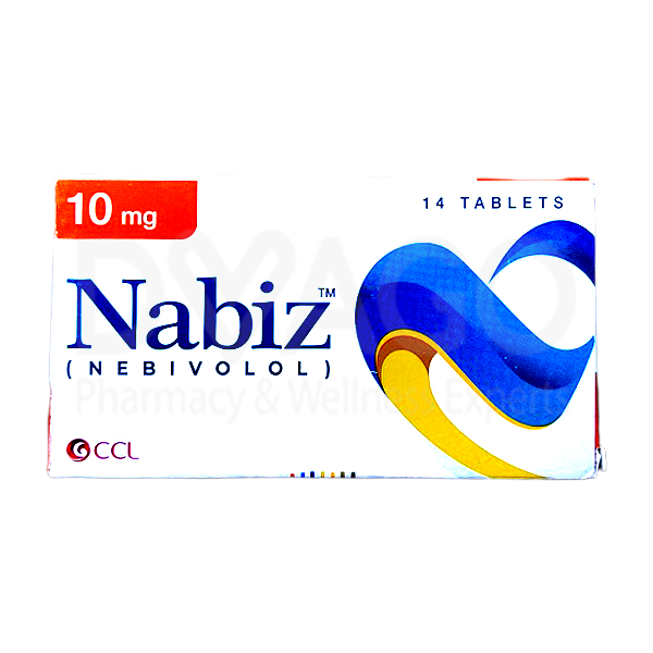 Nabiz Tablets 10mg (1 Box = 14 Tablets)