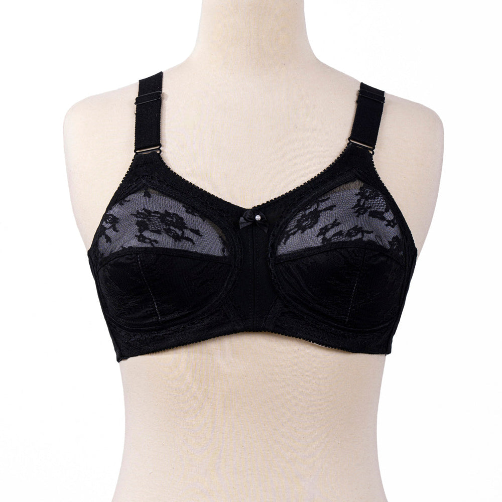 BELLEZA DOURINE LEAGUE BRA 004 BLACK 34-B - MamasJan Lingerie