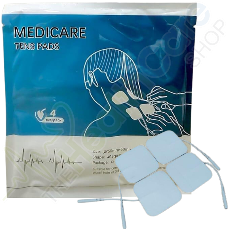 Medicare Square Tens Pads 50Mm X 50Mm Effective Pain Relief - The Healthcare Shop Pakistan