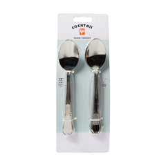 BABY SPOON COCKTAIL 6PC SET 212 MIRROR Default Title - MamasJan Crockery