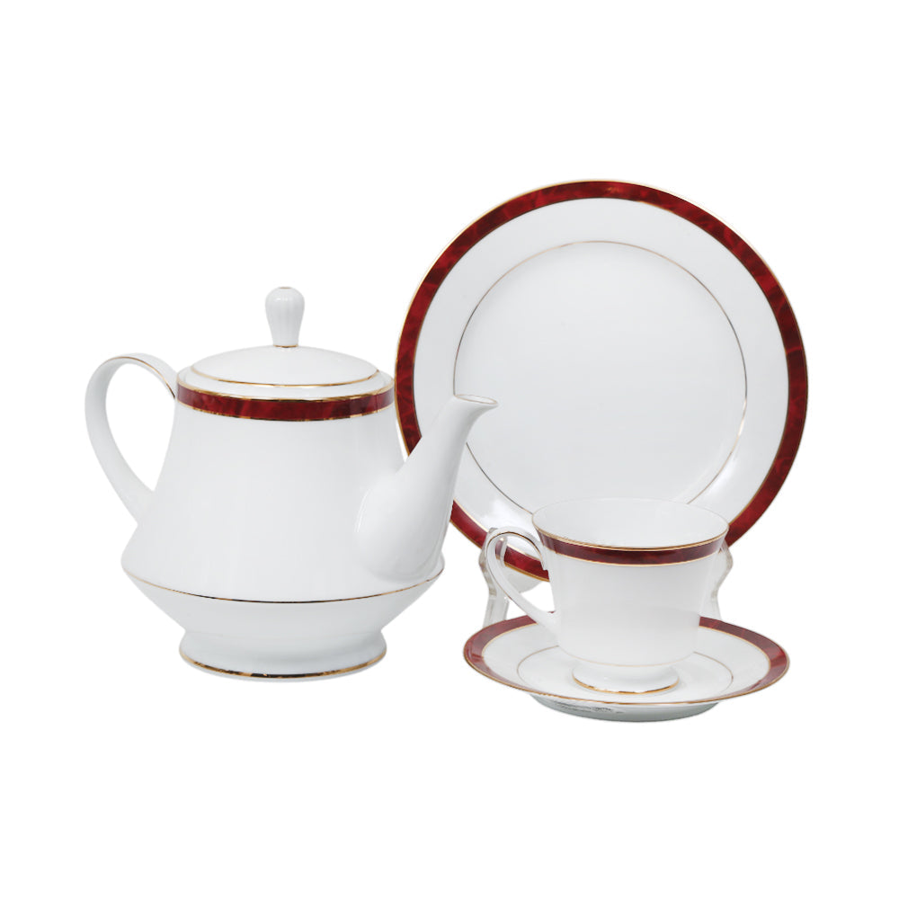 TEA SET 24 PC NORITAKE M008 Default Title - MamasJan Crockery
