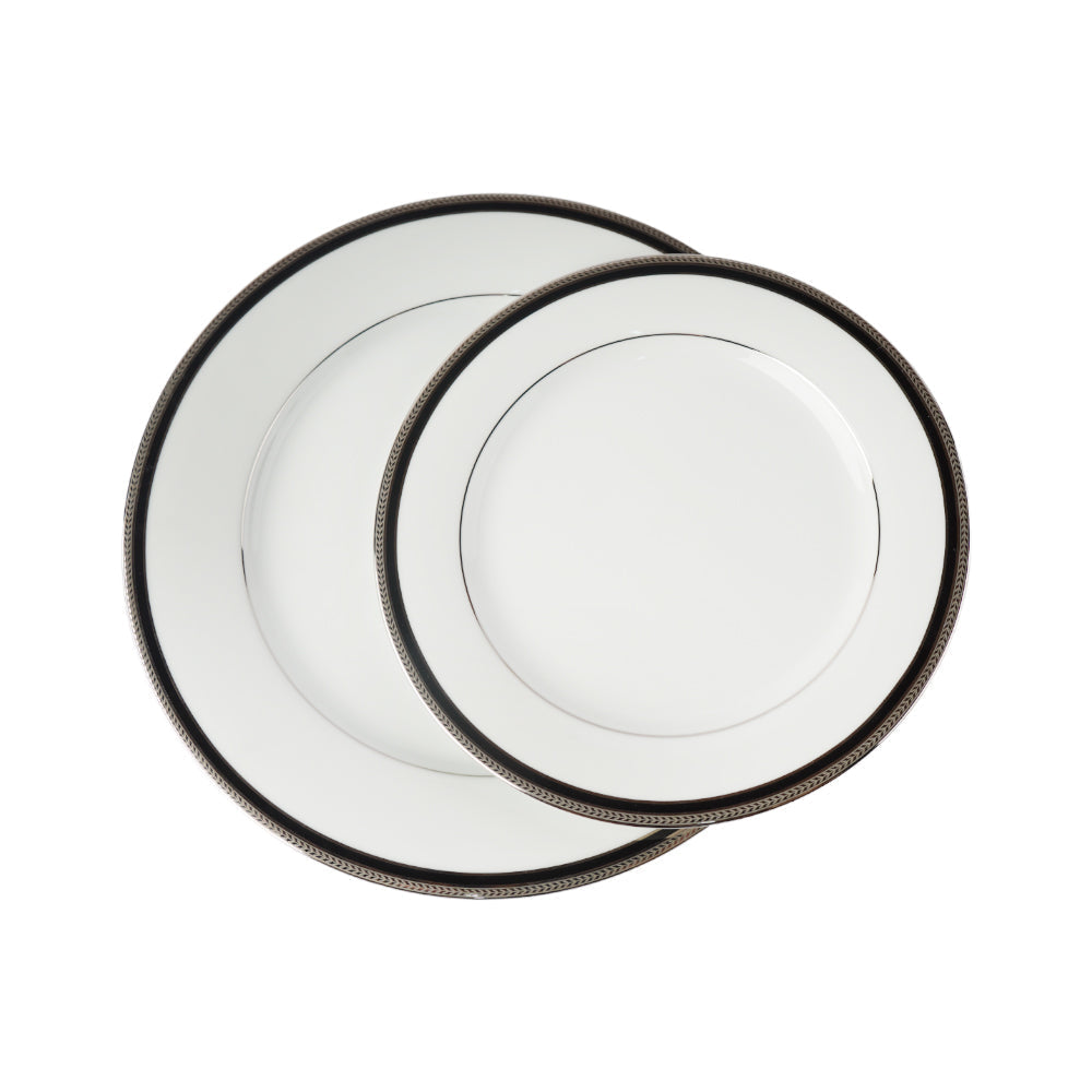 PLATE SET 24 PC NORITAKE M218 Default Title - MamasJan Crockery