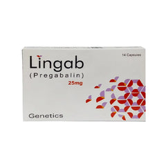Lingab Capsules 25mg (1 Strip = 7 Capsules)