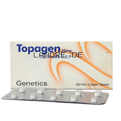 Topagen Tablets 25mg (1 Strip = 10 Tablets)