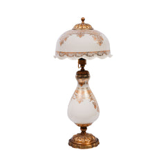 LAMP CRYSTAL BRASS E8-LG04S-1-W J330-20 Default Title - MamasJan Décor
