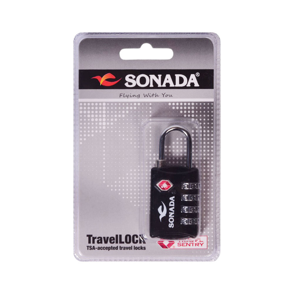 SONADA TSA COMBINATION PADLOCK BT99169 Default Title - MamasJan Luggage