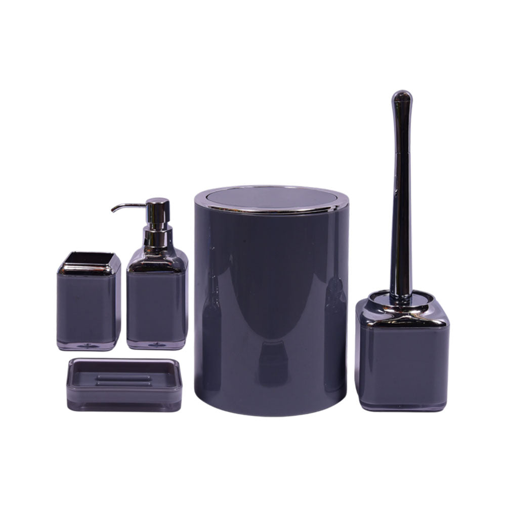 BATH ROOM SET 5PC IR HA191 C-191-200 Default Title - MamasJan Decoration
