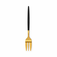BABY FORK IR GOLD AND BLACK 2959 Default Title - MamasJan Crockery